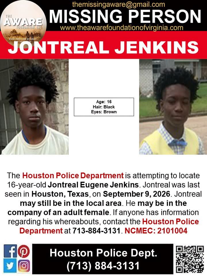 Flyer photo — Jontreal Eugene Jenkins