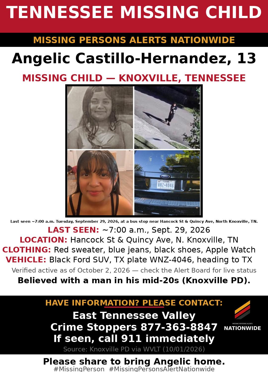 Flyer photo — Angelic Castillo-Hernandez