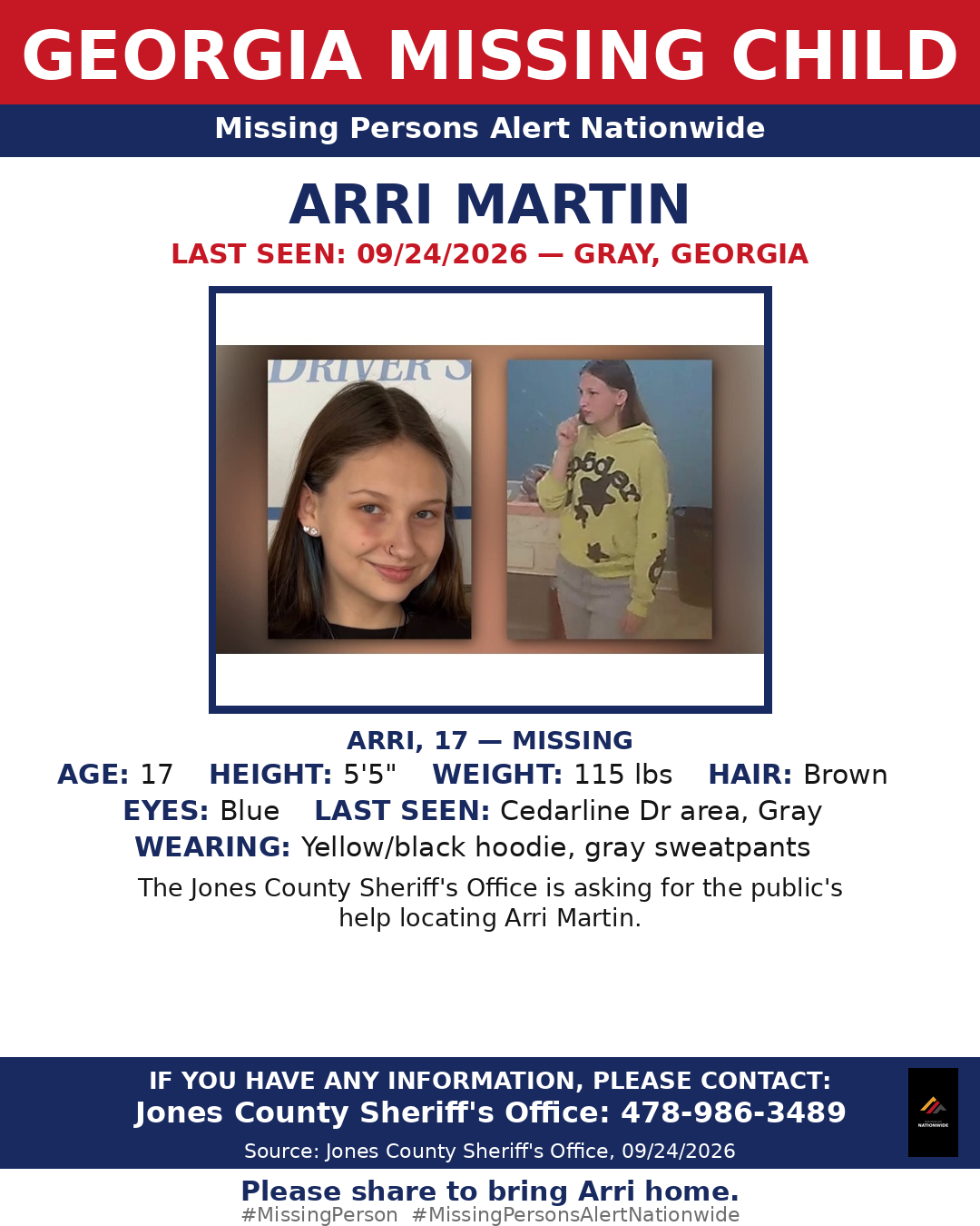 Flyer photo — Arri Martin