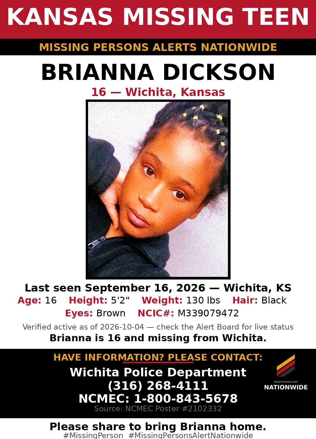 Flyer photo — Brianna Dickson
