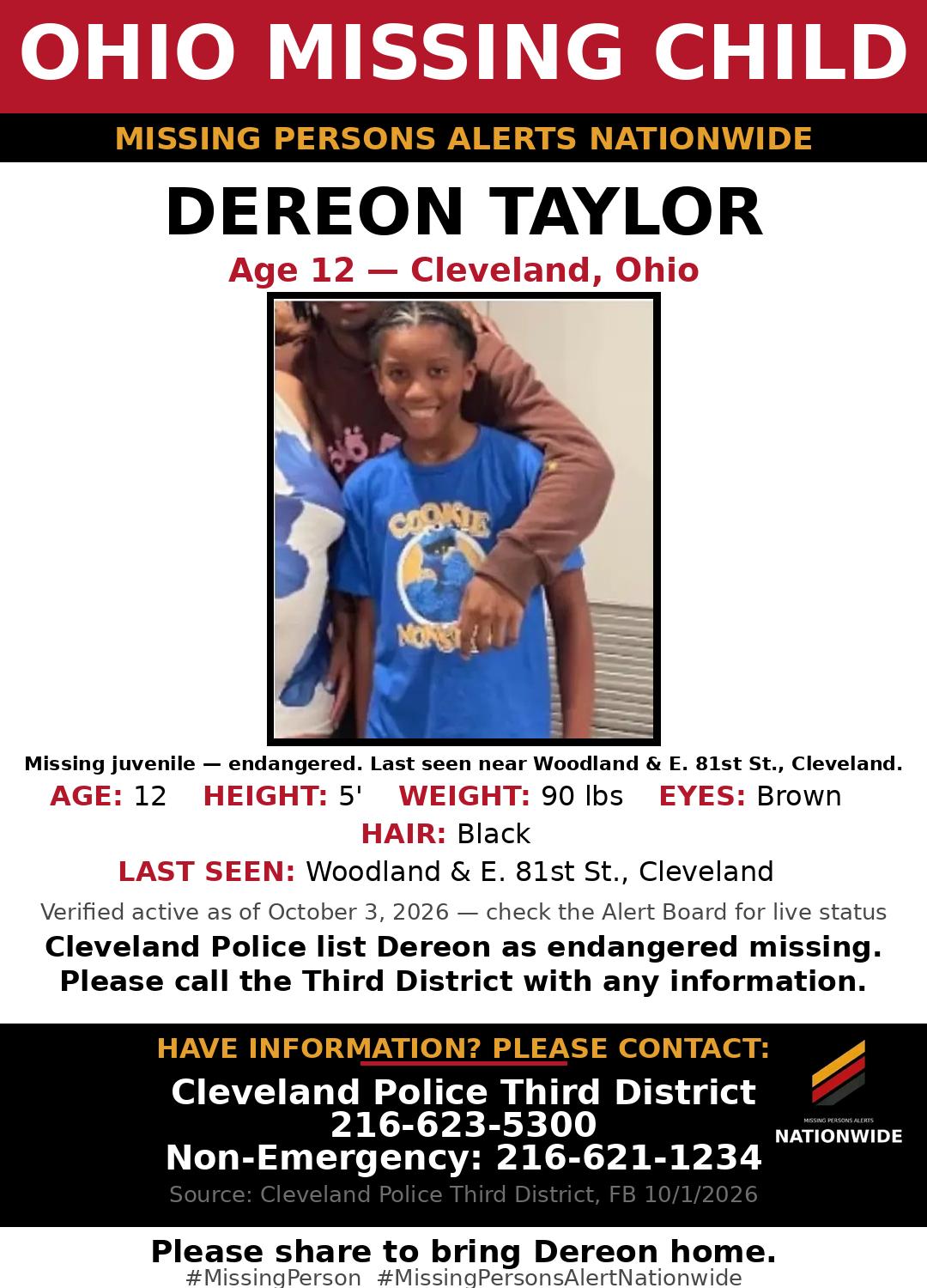 Flyer photo — Dereon Taylor