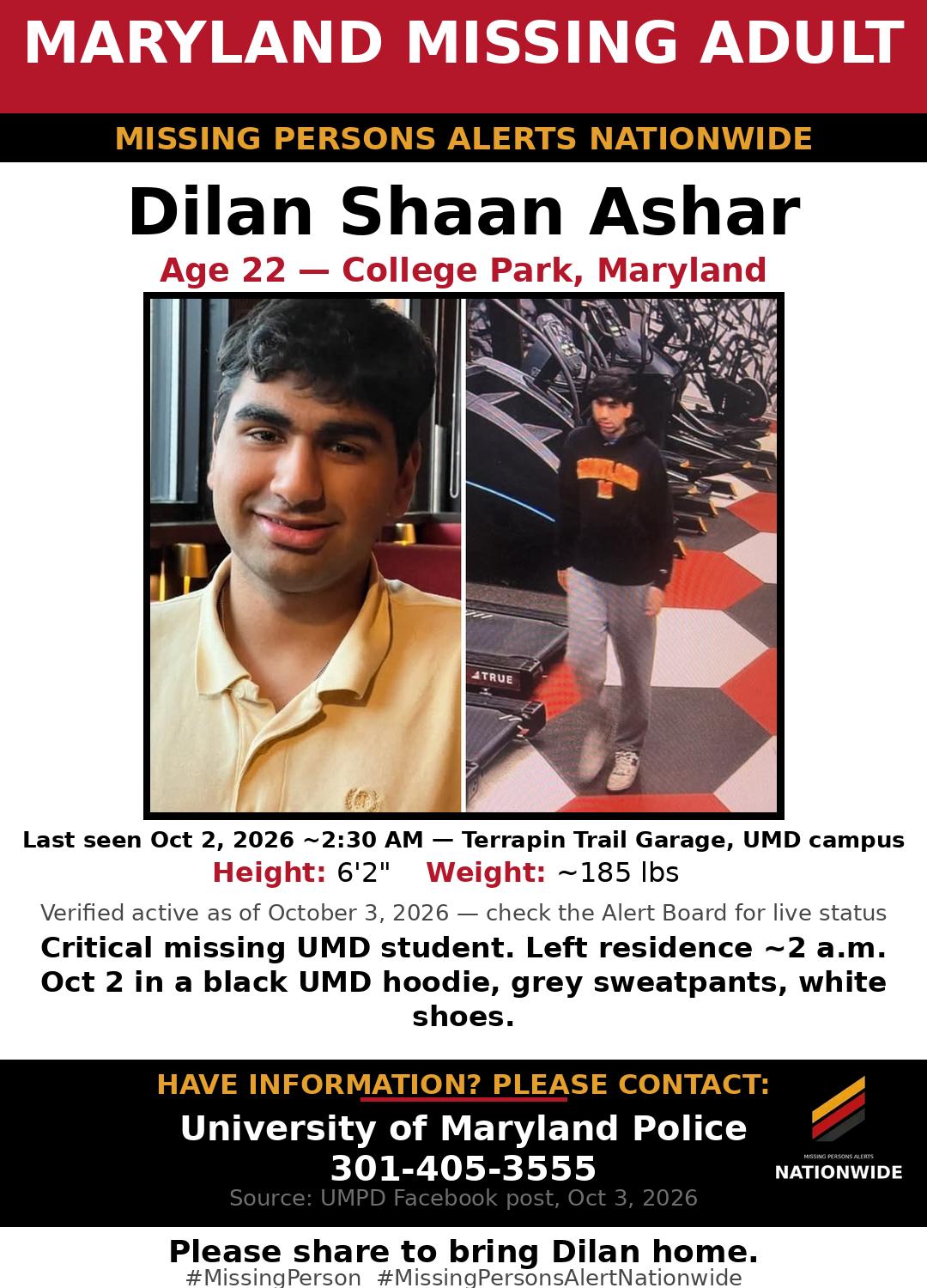Flyer photo — Dilan Shaan Ashar