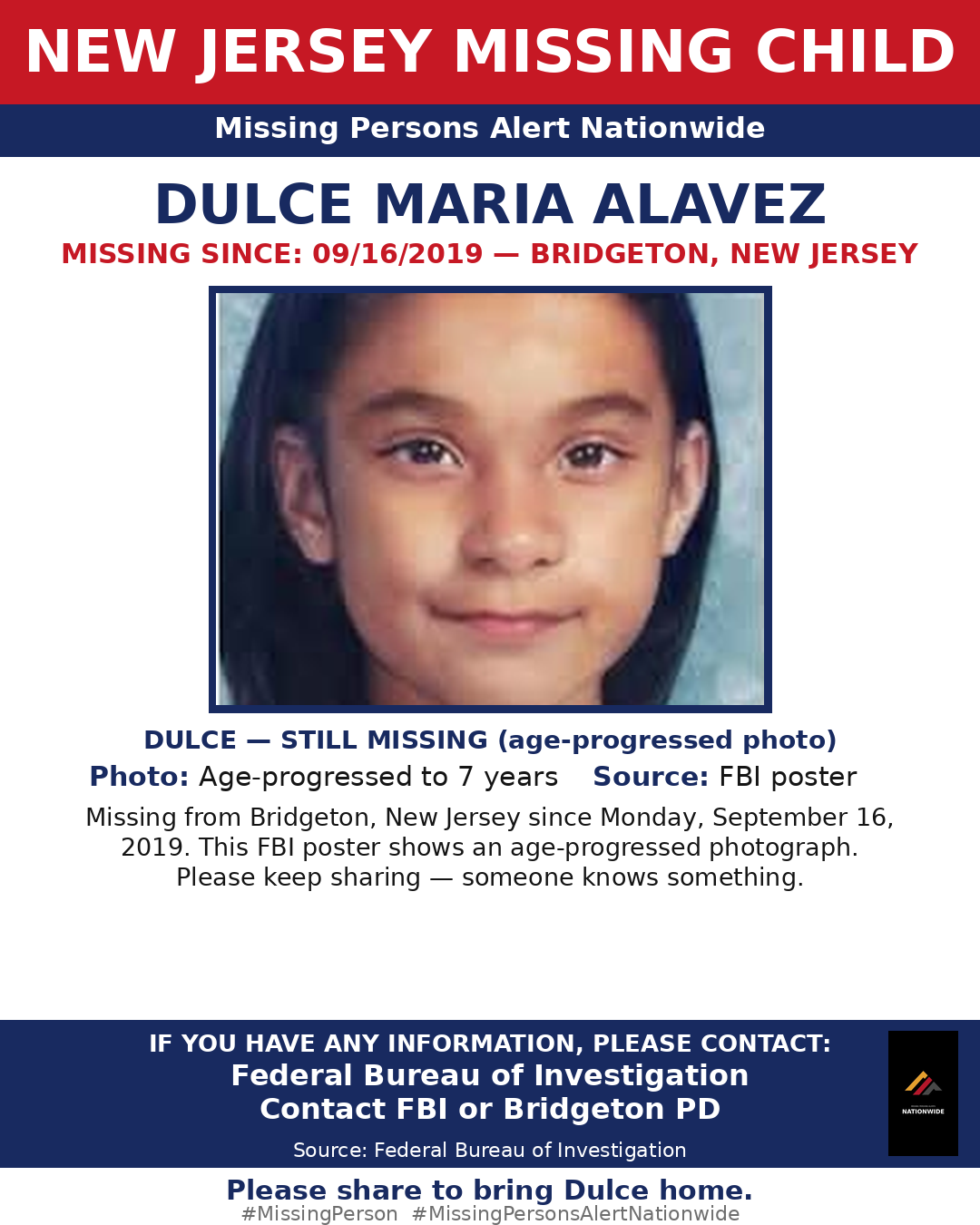 Flyer photo — Dulce Maria Alavez