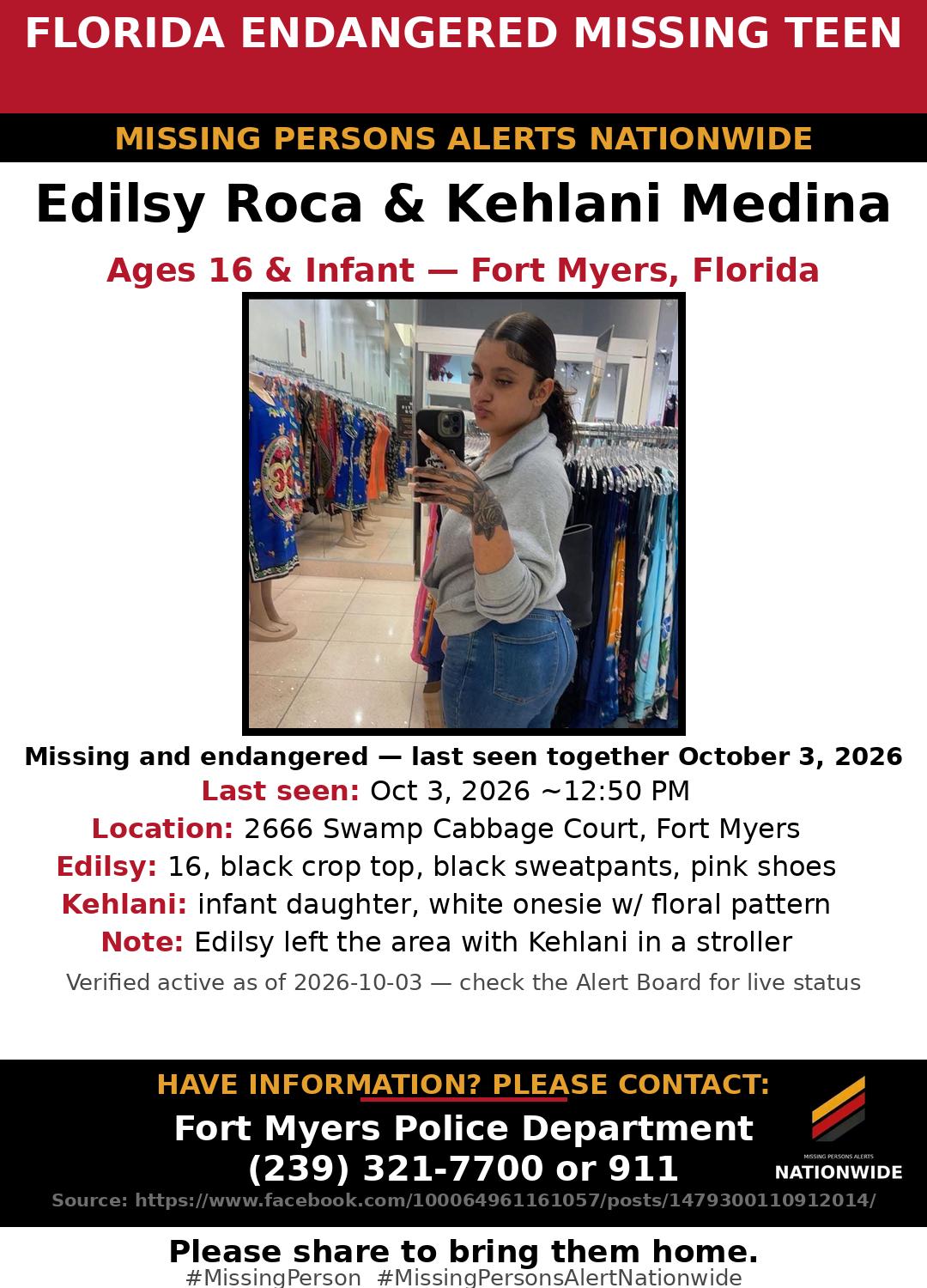 Flyer photo — Edilsy Roca & Kehlani Medina