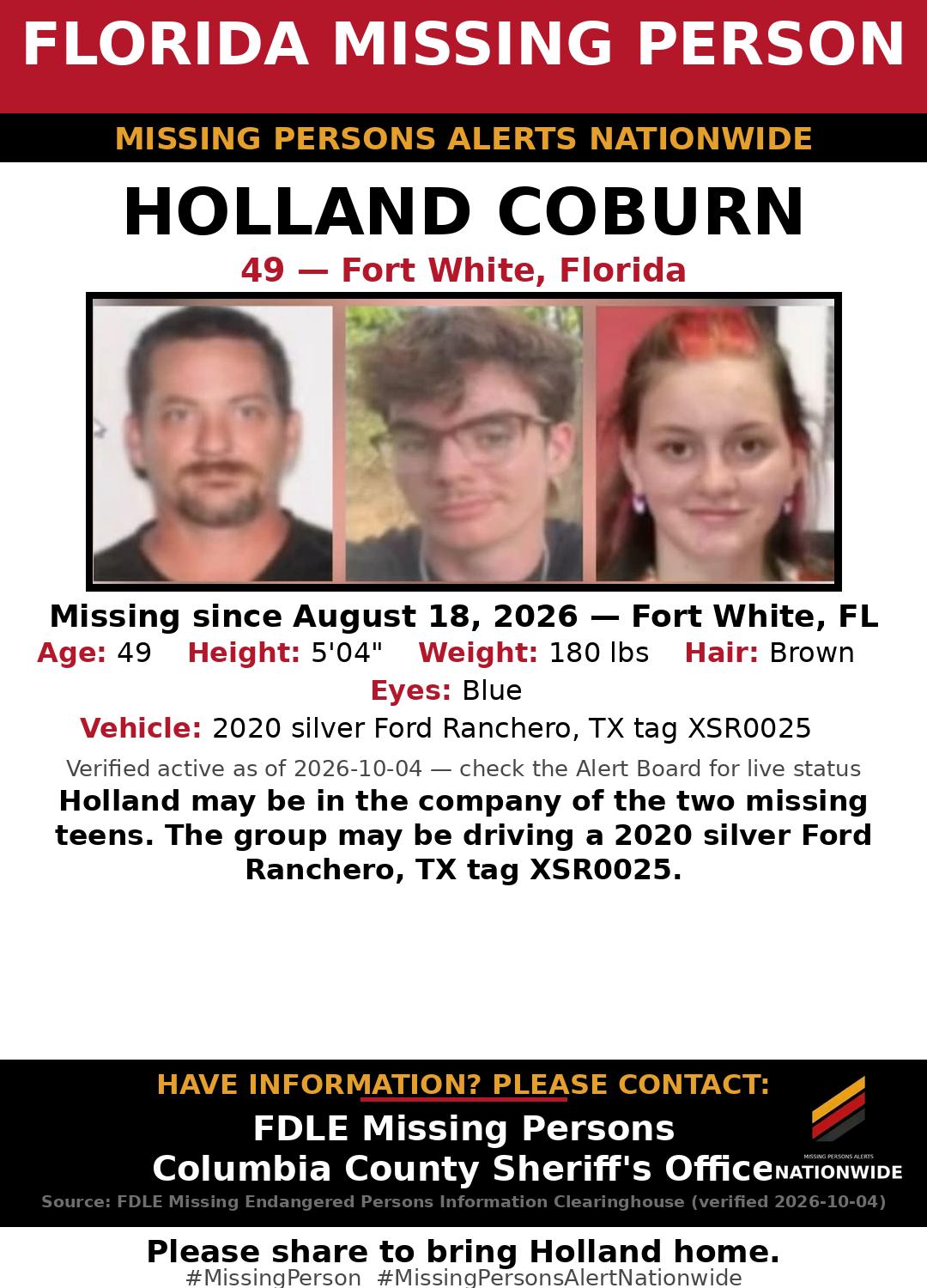 Flyer photo — Holland Coburn