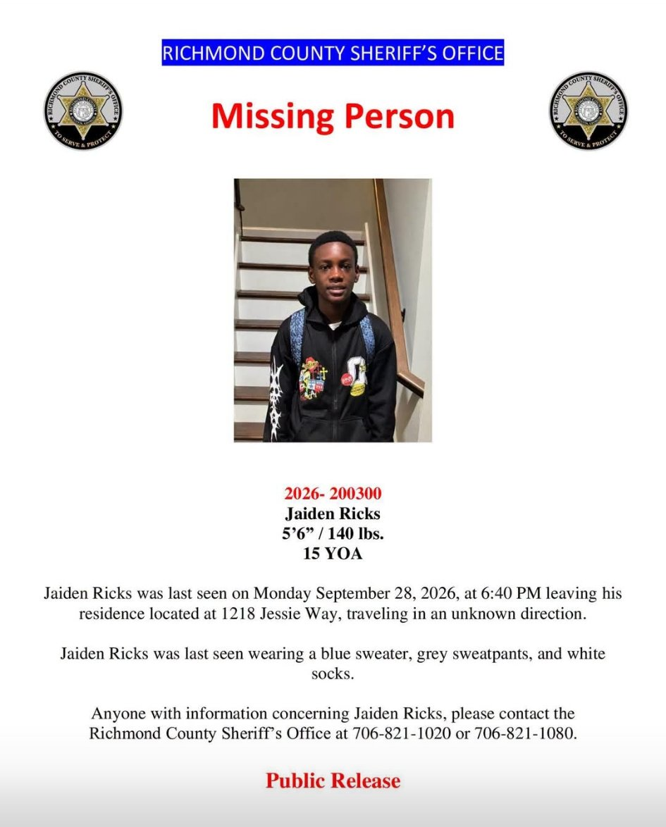 Flyer photo — Jaiden Ricks