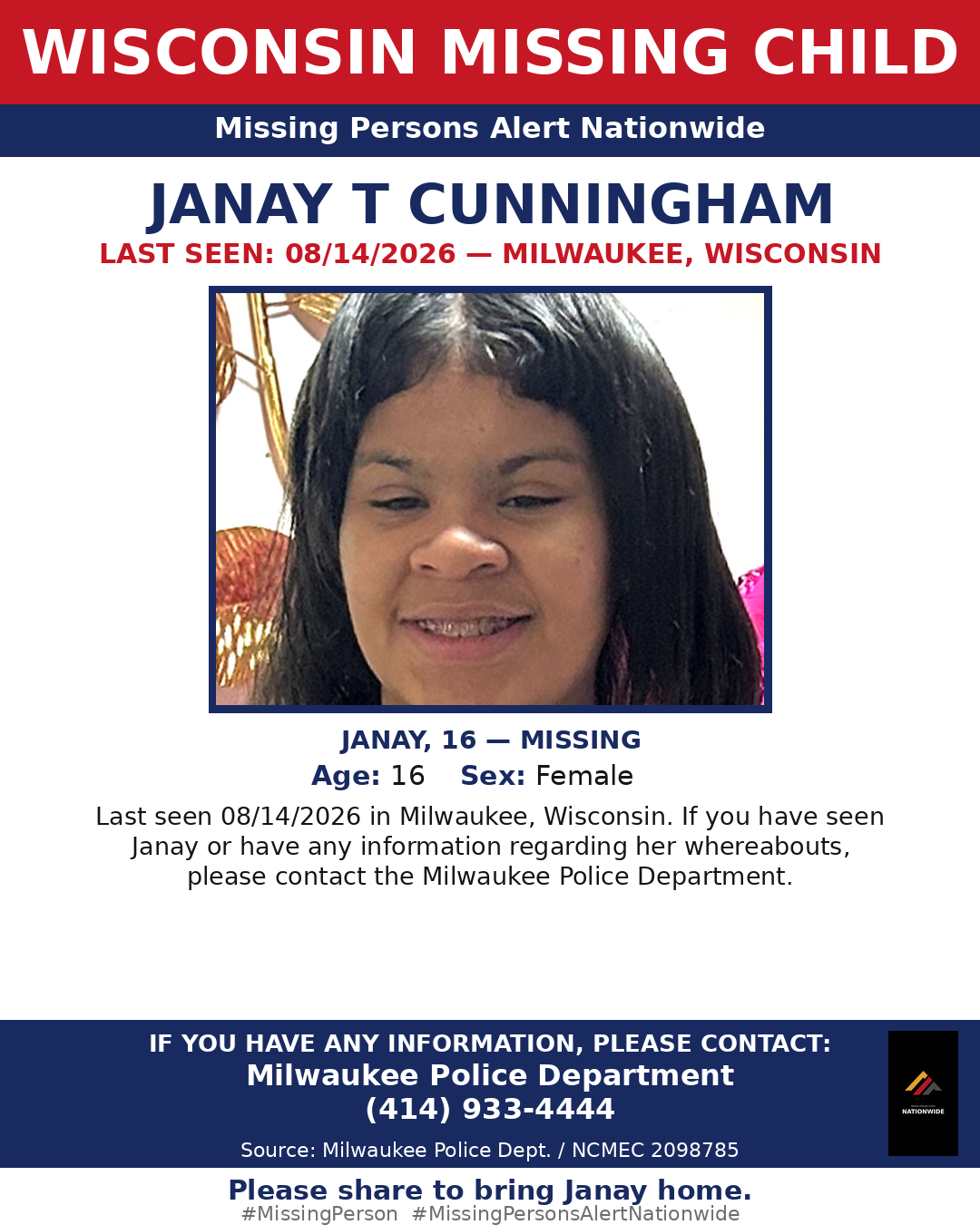 Flyer photo — Janay T Cunningham