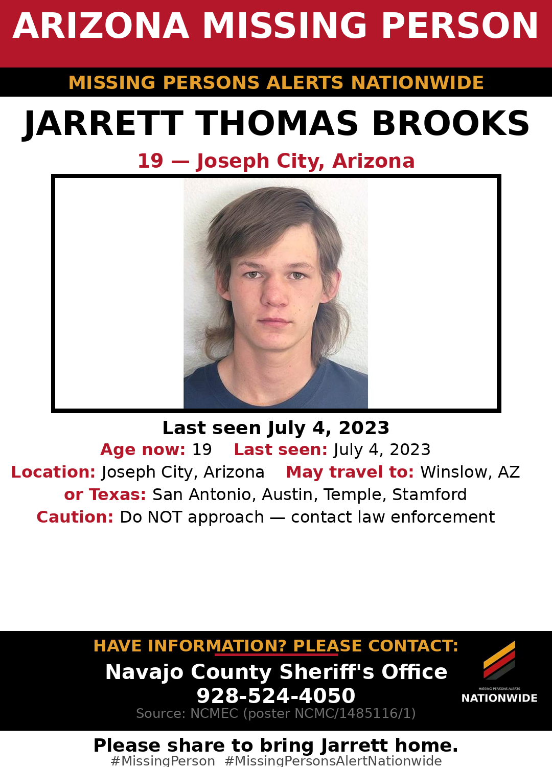 Flyer photo — Jarrett Thomas Brooks