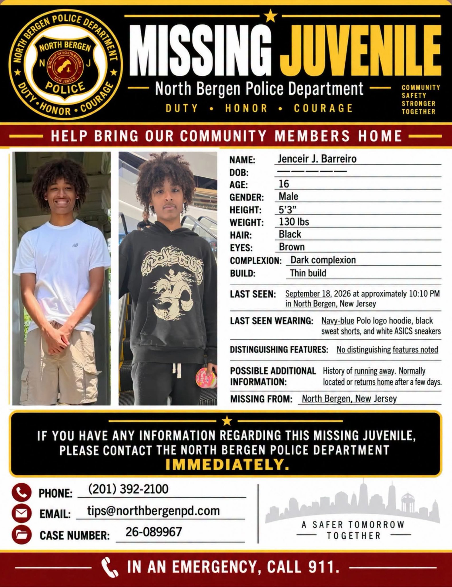 Flyer photo — Jenceir J. Barreiro