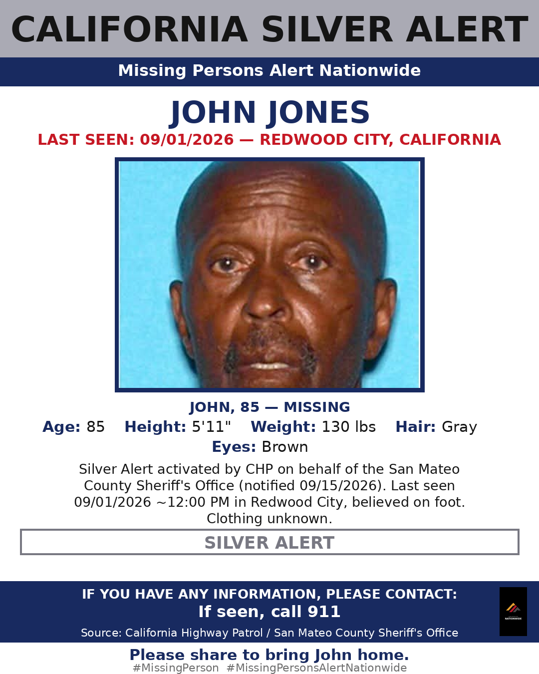 Flyer photo — John Jones