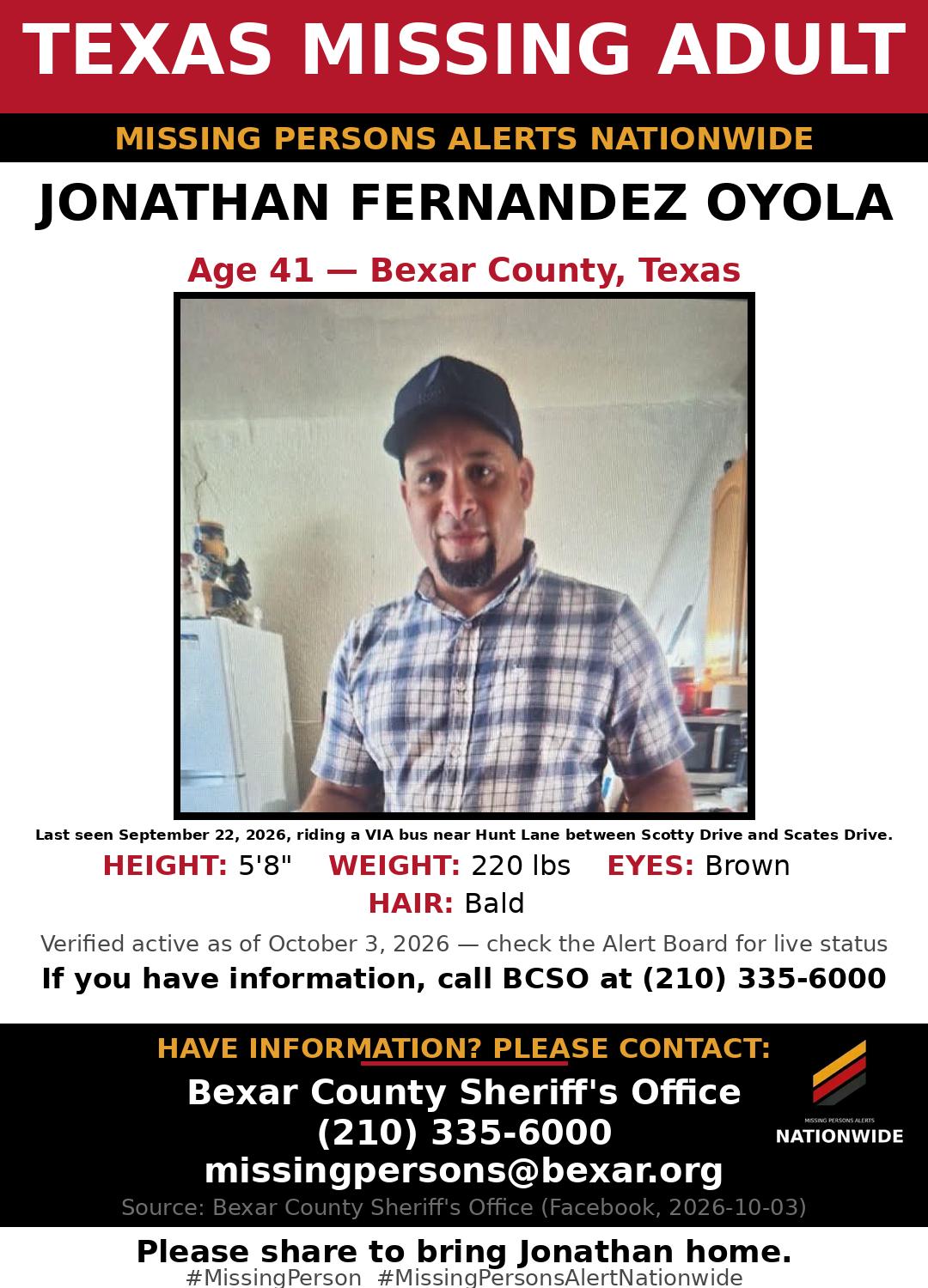Flyer photo — Jonathan Fernandez Oyola