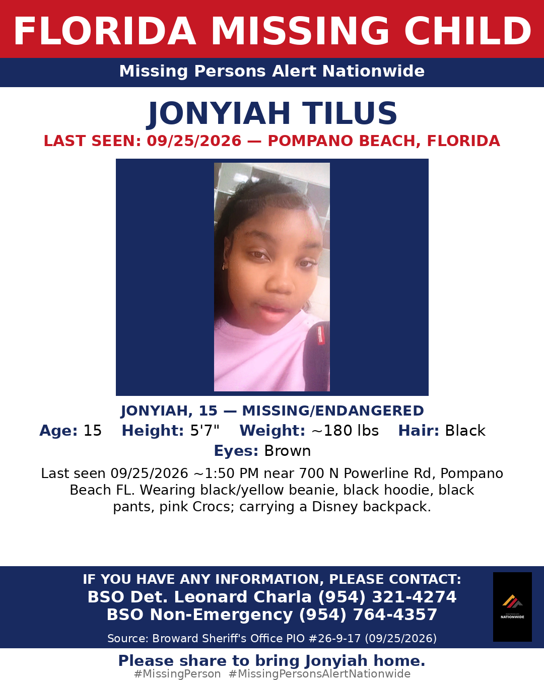 Flyer photo — Jonyiah Tilus