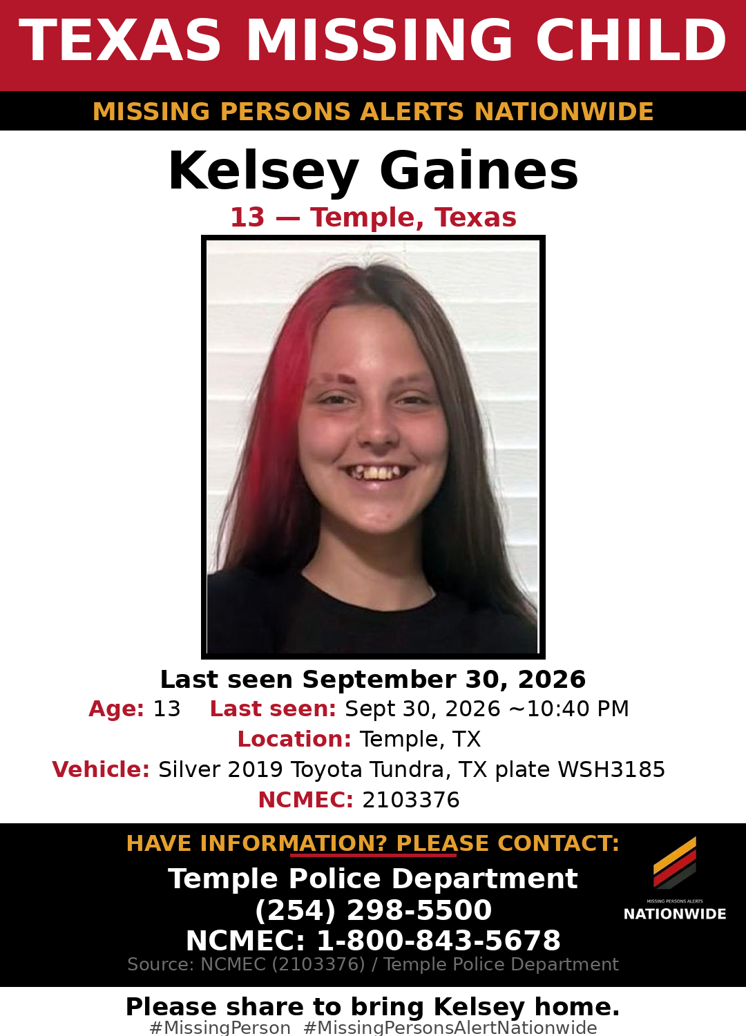 Flyer photo — Kelsey Gaines