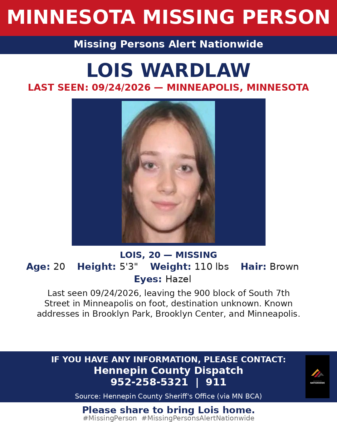 Flyer photo — Lois Wardlaw