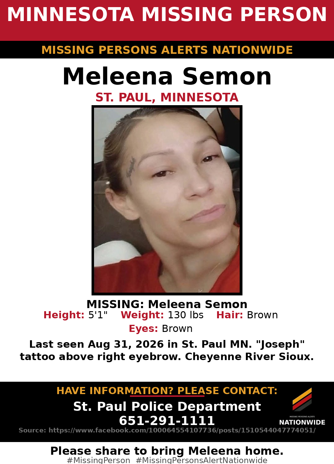 Flyer photo — Meleena Semon