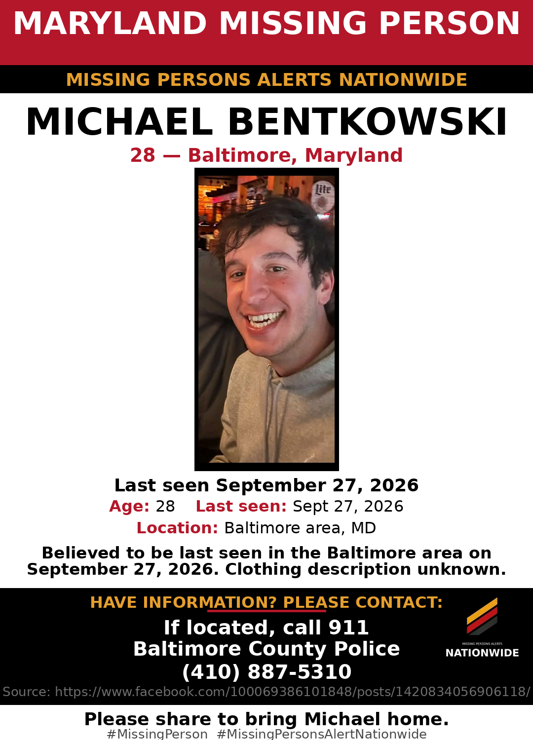 Flyer photo — Michael Bentkowski