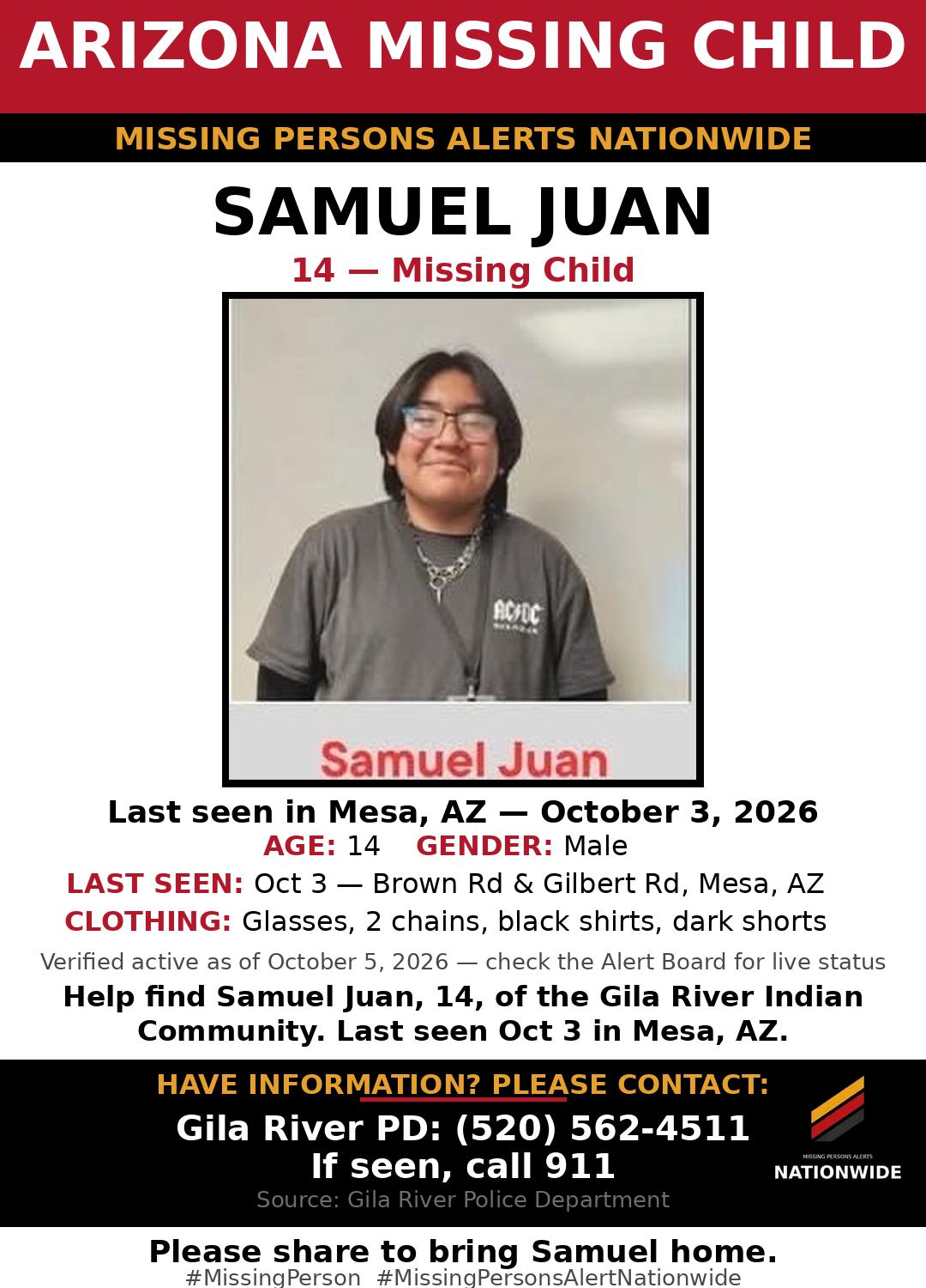 Flyer photo — Samuel Juan