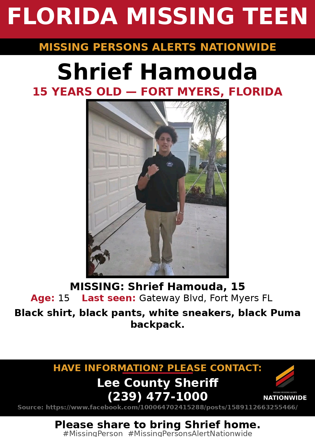 Flyer photo — Shrief Hamouda