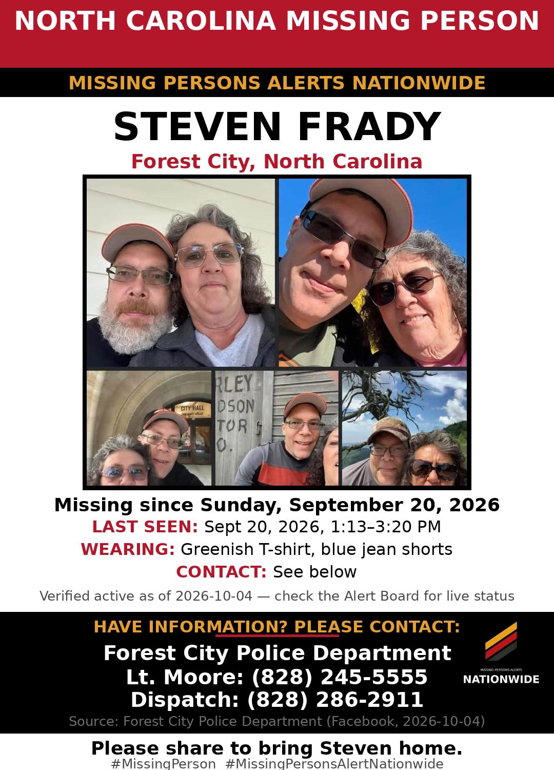 Flyer photo — Steven Frady