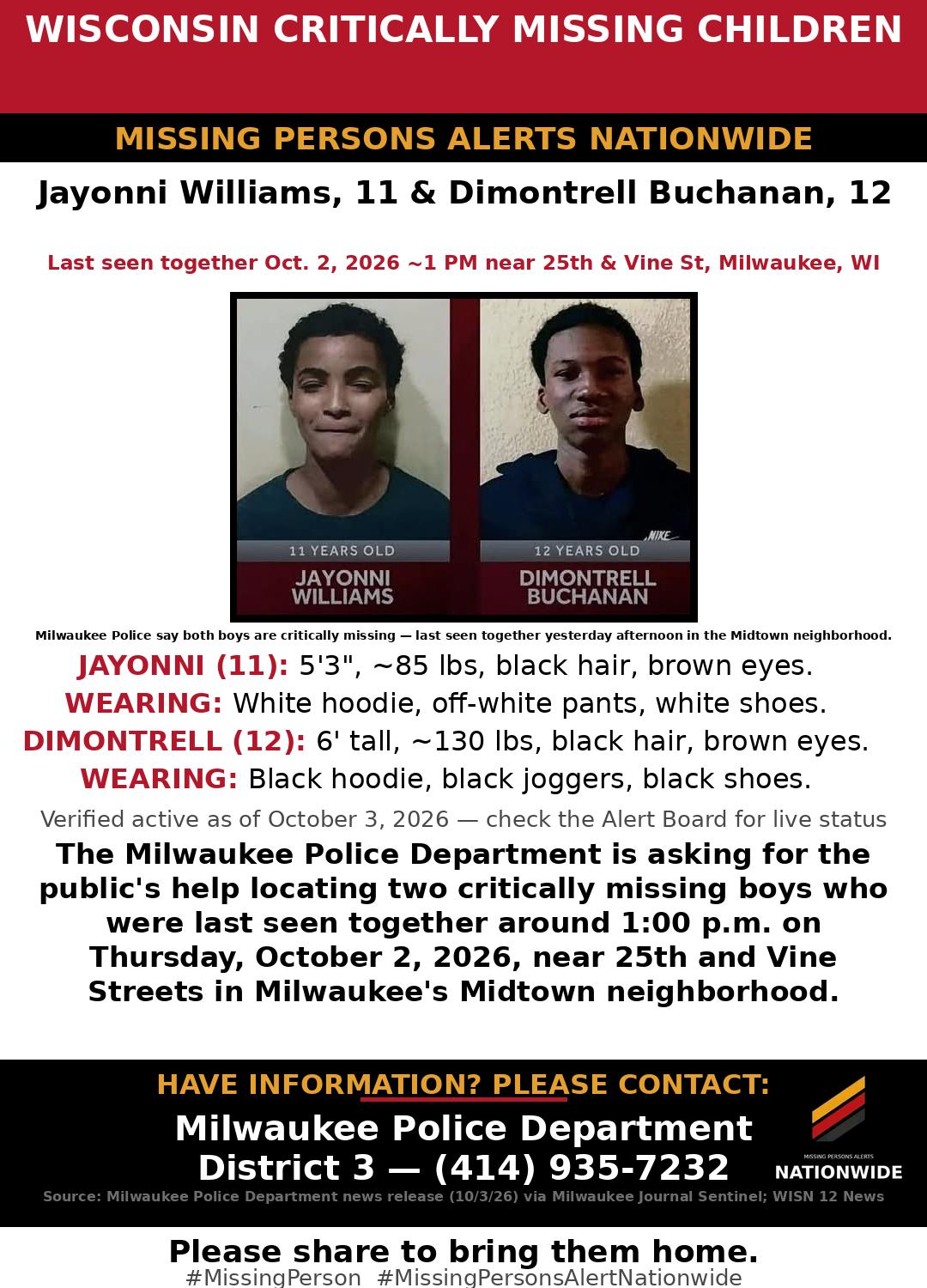 Flyer photo — Dimontrell Buchanan