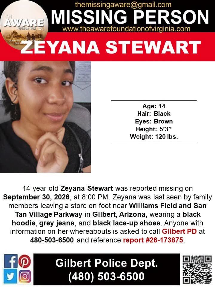 Flyer photo — Zeyana Stewart