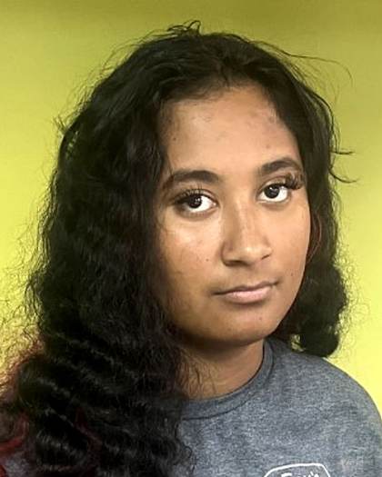 Missing person flyer for Angie Jimenez-Tovar