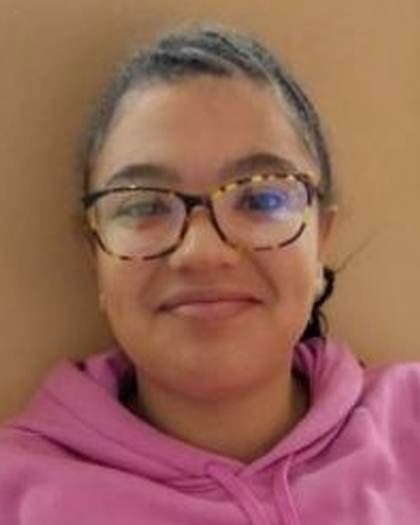 Missing person flyer for Aniyah Elizabeth Breeding