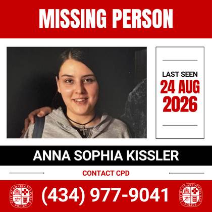 Missing person flyer for Anna Sophia Kissler