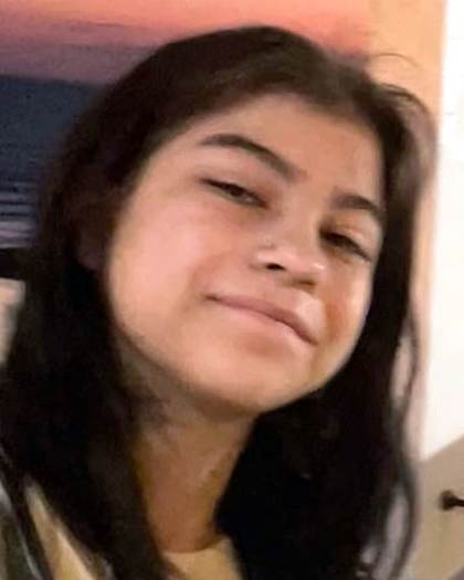Missing person flyer for Belen Kay Altamirano