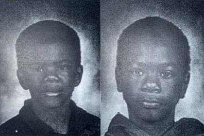 Missing person flyer for Benjamin and Franklin Gibson