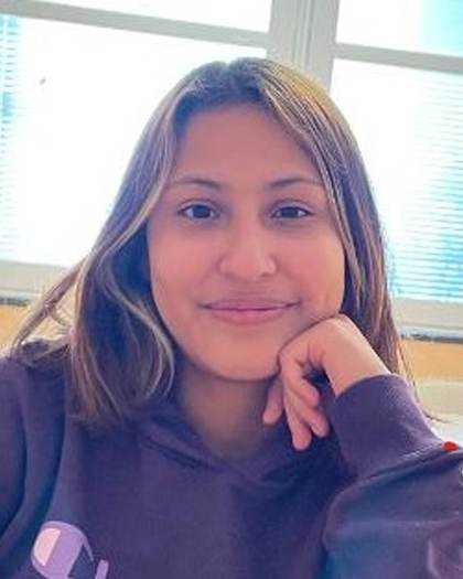 Missing person flyer for Briseyda Nahomy Barahona Martinez