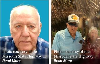 Missing person flyer for Carl Fred Anfeldt