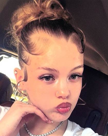 Missing person flyer for Cayla Rose White