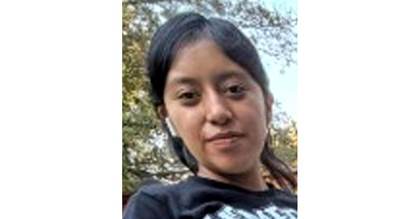 Missing person flyer for Damaris Yohana Oroxom Cuc