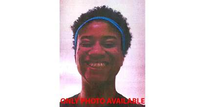 Missing person flyer for Dania Ameer Muhammad