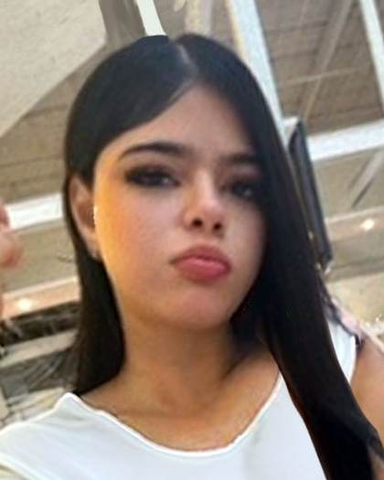 Missing person flyer for Dulce Maria Solis Hermenegildo