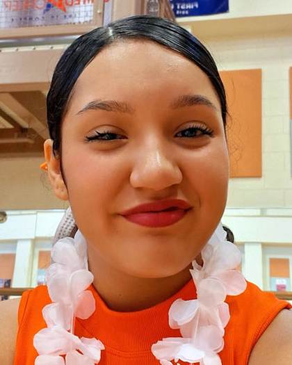 Missing person flyer for Esmeralda Faith Ruiz