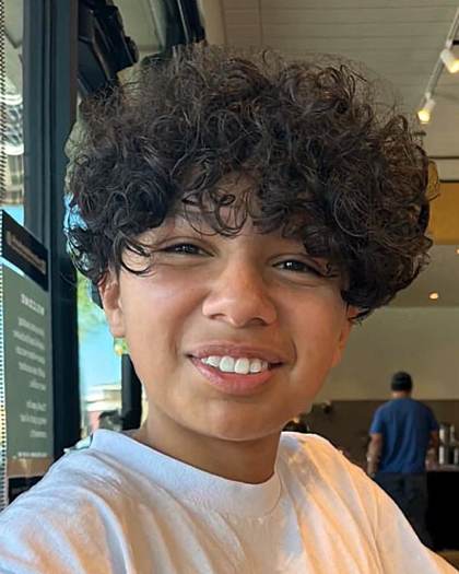 Missing person flyer for Ethan Garcia