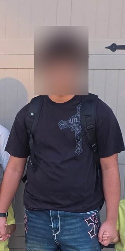 Found safe flyer for Gaebrayll Obando