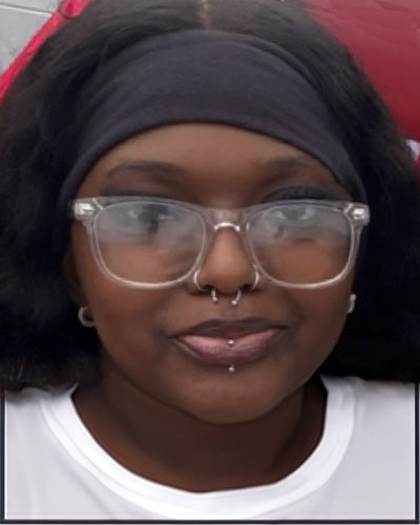 Missing person flyer for Jaaysia Kilburn