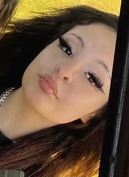 Missing person flyer for Jasmine Ramirez-Martinez