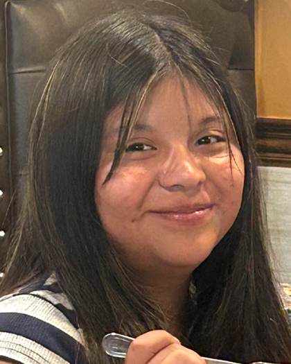 Missing person flyer for Juana Magdalena Perez-Perez