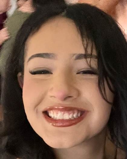 Missing person flyer for Julianna Marissa Alvarado