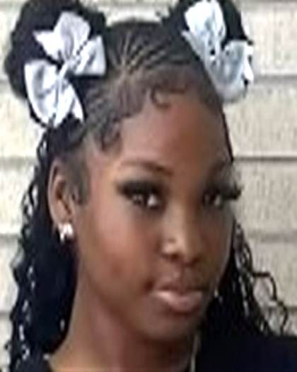 Missing person flyer for Ka'Laya Cooper