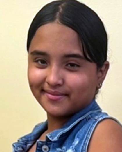 Missing person flyer for Karina Nicolle Flores-Herrera