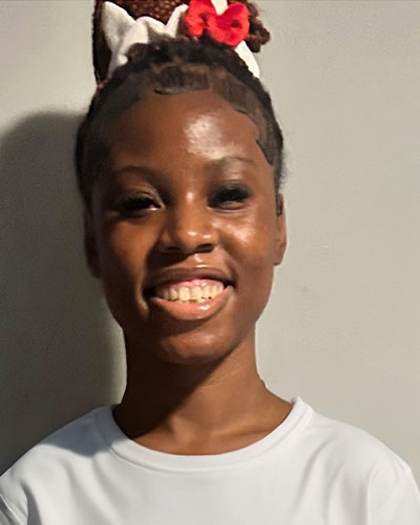 Missing person flyer for Kayleigh Vicks