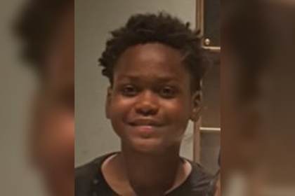 Missing person flyer for Kha'eem Stevens