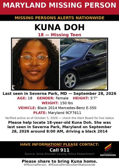 Found safe flyer for Kuna Doh