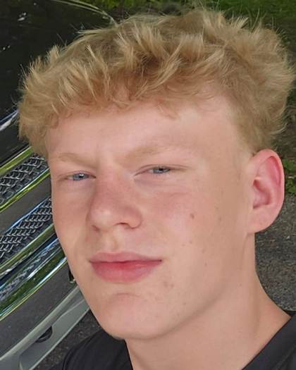 Missing person flyer for Landon Anthony Ball
