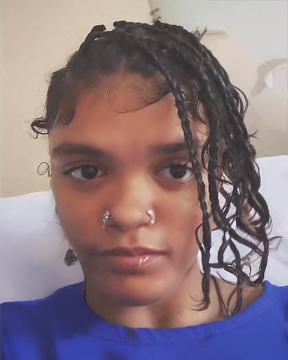 Missing person flyer for Leanna Marie Carter